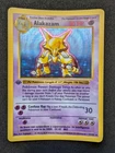 1999 Pokemon Base Set 1st Edition Shadowless Alakazam Holo 1/102 VLP-NM