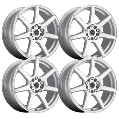 (Set-4) Raceline Evo SMF 17X7.5 5X110/5X115 +40mm wheels rims 17 inch