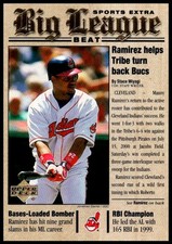 2001 Manny Ramirez Upper Deck Big League Beat BASEBALL #BB11 Cleveland Indians
