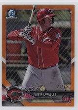 2018 Bowman Chrome Prospects Orange Refractor 21/25 Gavin LaValley #BCP119 hg6
