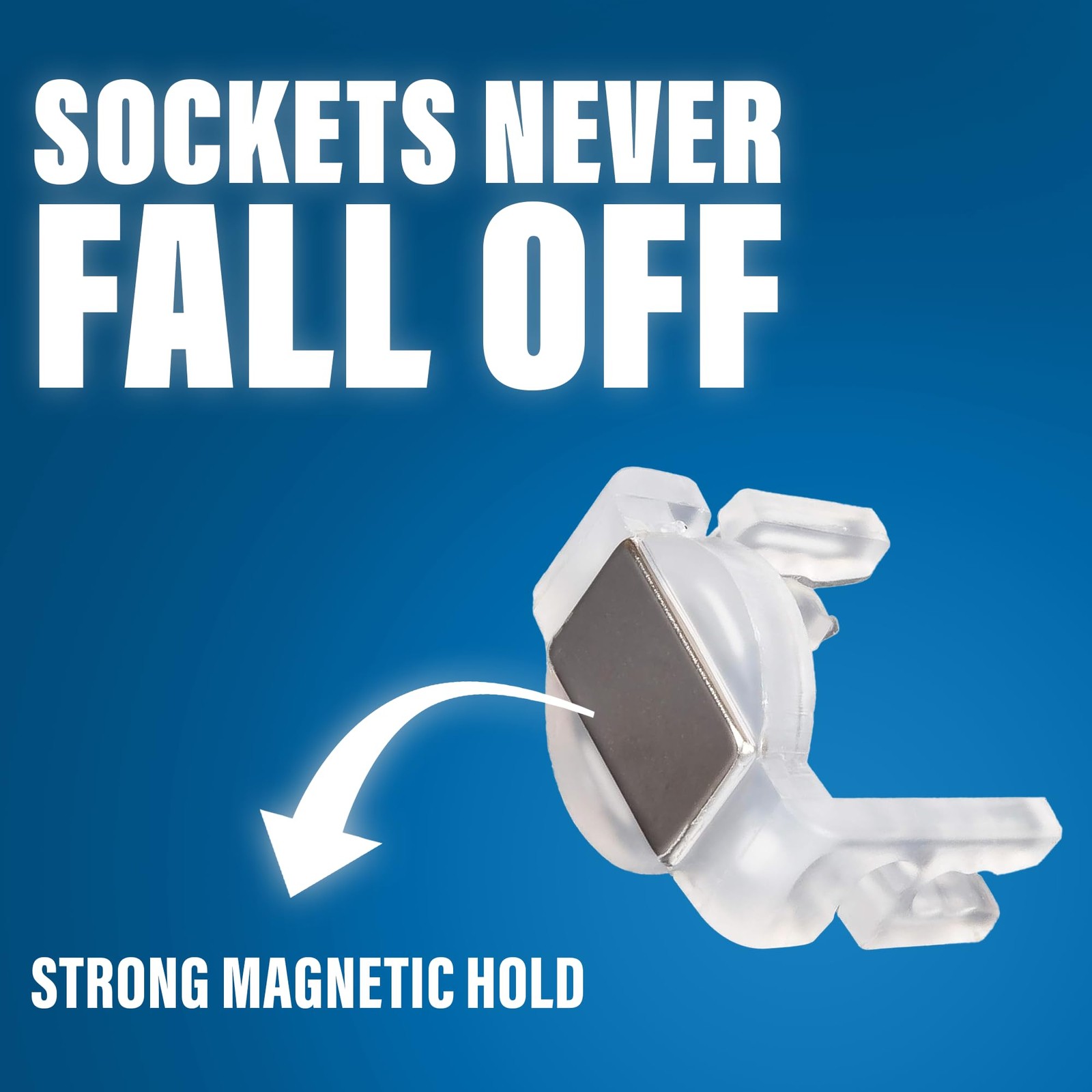 Magnet Clip for C9 Holiday Lighting Sockets, can be Used for Patio Lighting,