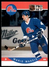 1990-91 Pro Set Mario Marois Quebec Nordiques #253