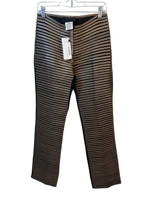 Women's Pants Size EU 40 US 8 Leather Fitted Leggings Jitrois French