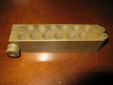 Brass Suppository Mold