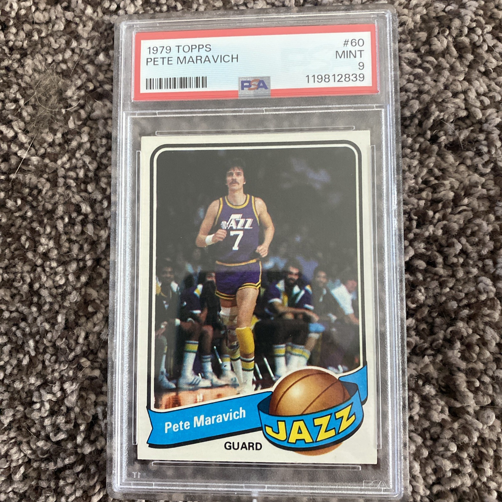 1979 Topps Pete Maravich 60 PSA 9