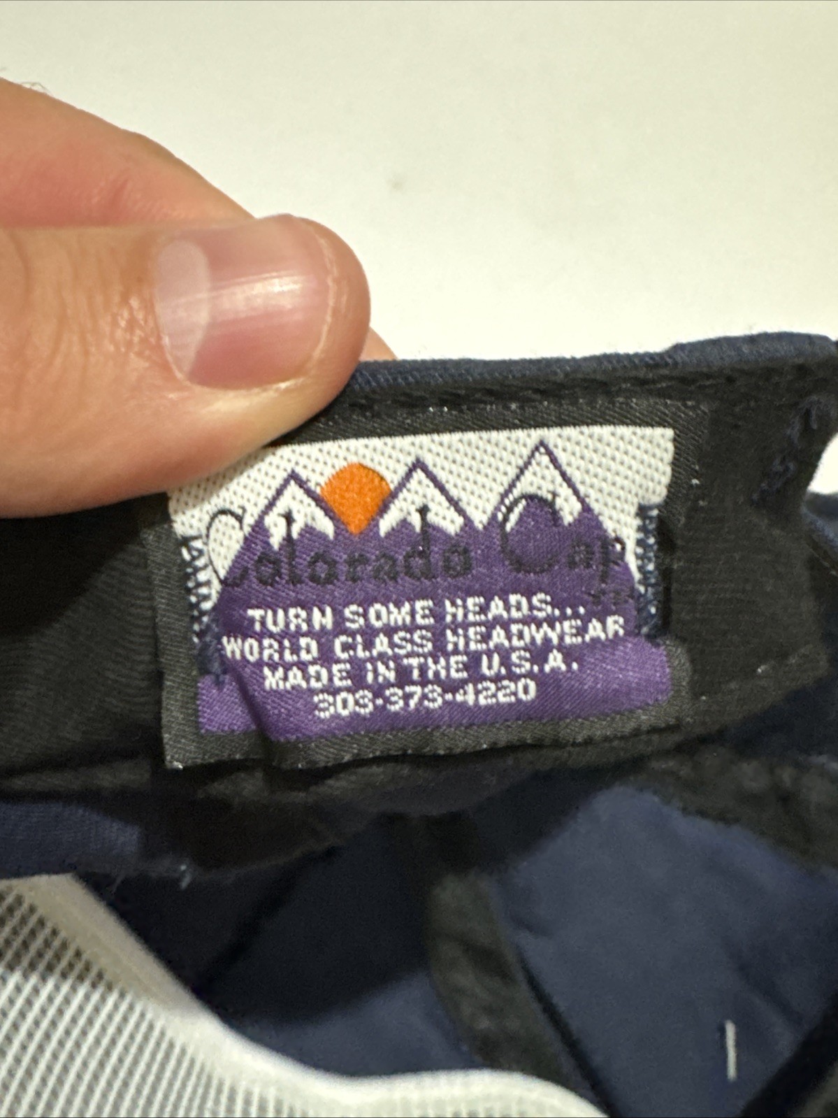 VINTAGE NASA Snap Back Blue Patch Adjustable Spac… - image 8