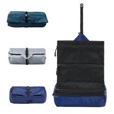 Travel Foldable Toiletry Bags for Women  Men Water-resistant Shaving Bag for...