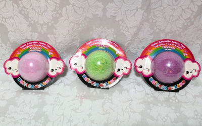 3 Glitter Galaxy FIZZEEZ Super Adorable Teeny-Tiny Surprise Toy 