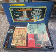 1947 A.C. Gilbert Erector No. 9½ All-Electric Automotive Set w/ Motor Parachute