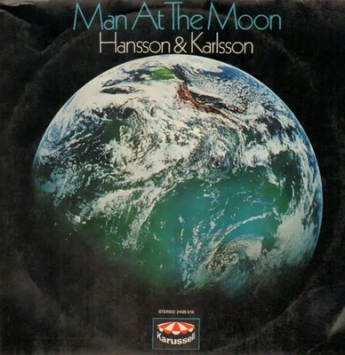 Hansson & Karlsson Man At The Moon LP 1972 33 RPM 1st German Press Near Mint