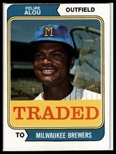 1974 Topps #485T Felipe Alou Traded