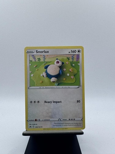 Snorlax 109/159 Rare Crown Zenith Pokemon Near Mint