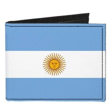 Buckle-Down Canvas Bifold, Argentina Design