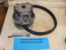 1998 POLARIS INDY 500 L/C primary drive clutch belt cvt torque with bolt collar