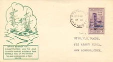 Massachusetts Navy Yard Sta. Boston 1939 numeral duplex  1922-1953  Philatelic.