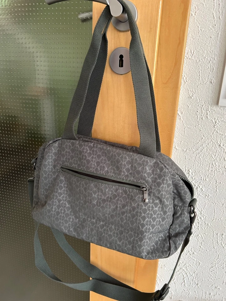 kipling tasche defea dunkelgrün gemustert - Bild 2 von 4