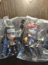 2025 Burger King Naruto - Neji Hyuga&  Gaara  Figures  - Sealed