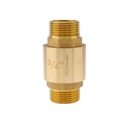 Portable Brass Check Valves 3/4 Inch Male Female for Backflow Prevention - Picture 7 of 8