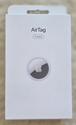 Original Apple AirTag Weiß 4er Pack Bluetooth Tracker  A2187 AirTags OVP