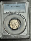 1925 P BUFFALO NICKEL GRADED PCGS MS64 STUNNING GEM BU BETTER DATE COIN (1641)