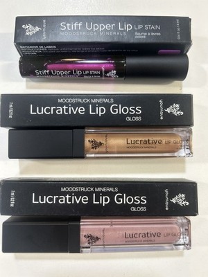 younique stiff Oberlippe Lippenstift Moodstruck Mineralien + Lipgloss