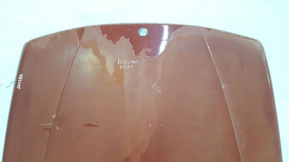 Capucha roja 1 abolladura OEM 1983 84 85 86 87 88 89 90 91 92 93 1994 SAAB 900  Foto 3 de 4