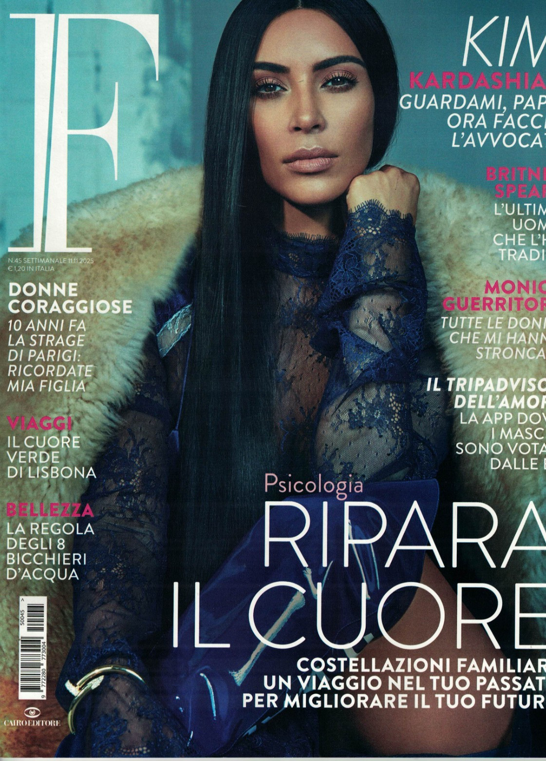 KIM KARDASHIAN F Magazine November 2025 Italy November BRITNEY SPEARS