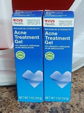 Cvs Acne Treatment Gel 2 Maximum Strength 10 Benzoyl Peroxide Acne Medication