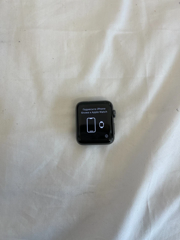 Apple Watch Series 3 with Original Box Strap Not Included Anthracite Black Nike - Image 3 of 4