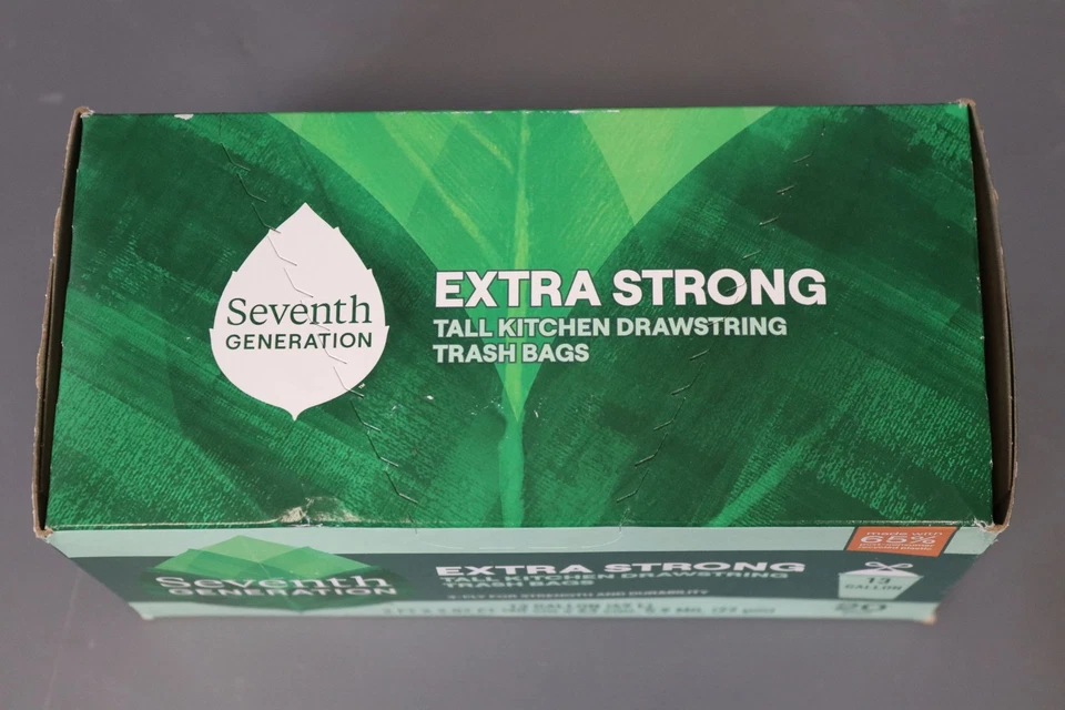 Seventh Generation Kitchen Trash Bags for Reliable 13 gallon 20 count Pack of 1 - Image 2 of 3