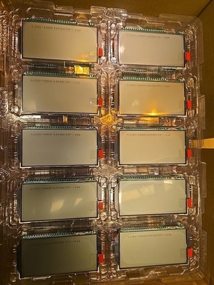 Lot Of 40 Lumex LCD-H601M30TF-1W DISPLAYS
