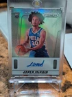 Jared McCain RC 2024-25 Panini Prizm Deca Rookie Auto Silver