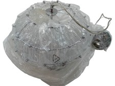 SEARCHLIGHT Pendant 5803-3SM Chrome Acrylic Ceiling Light Fixture