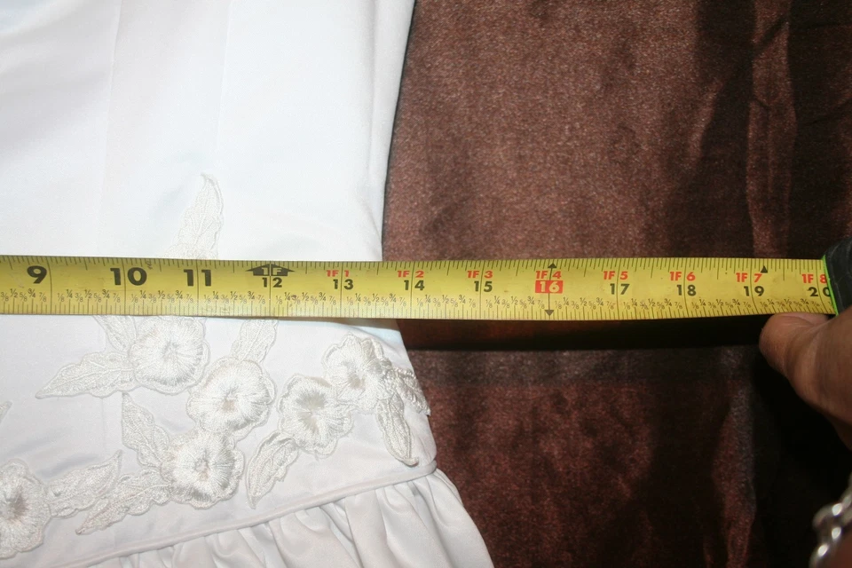 r- VESTIDO DE NOVIA TALLA 6? PRECIOSO CON TREN CINTURA LARGA VER MEDIDAS USADO 1X Foto 4 de 4