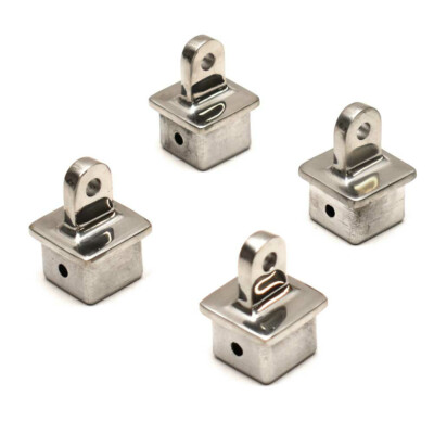 Accon Marine Boat Bimini Eye Ends | 1 Inch Square (Set of 4)