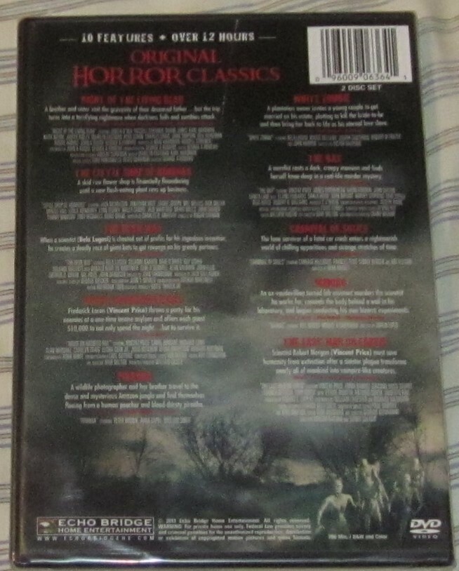 10 Movie Original Cult Classics (DVD, 2012, 2-Disc Set) for sale