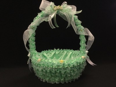 flower basket for baby shower
