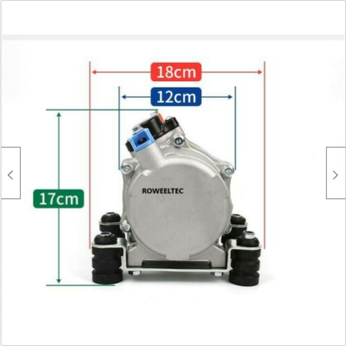 A/C 12V 24V Electric Compressor Set for Auto AC Air Conditioning Car ...