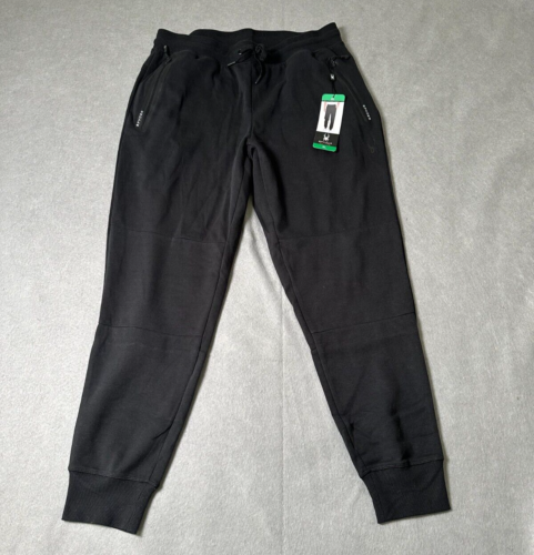 New Men's Spyder Active Sweatpant Proweb Jogger Pants Black XL - Picture 1 of 11