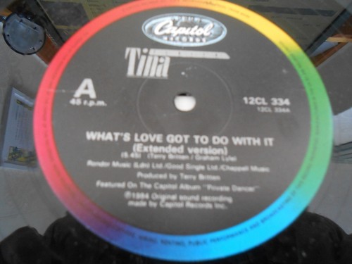 Tina Turner - "What's Love Got To Do With It (Extended)" - CAPITOL 12" Single - Picture 2 of 4
