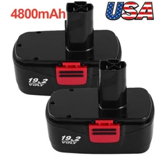 2Pack For CRAFTSMAN 19.2VOLT C3 BATTERY 315.11375 Ni-Cd C3 130279005 315.11376