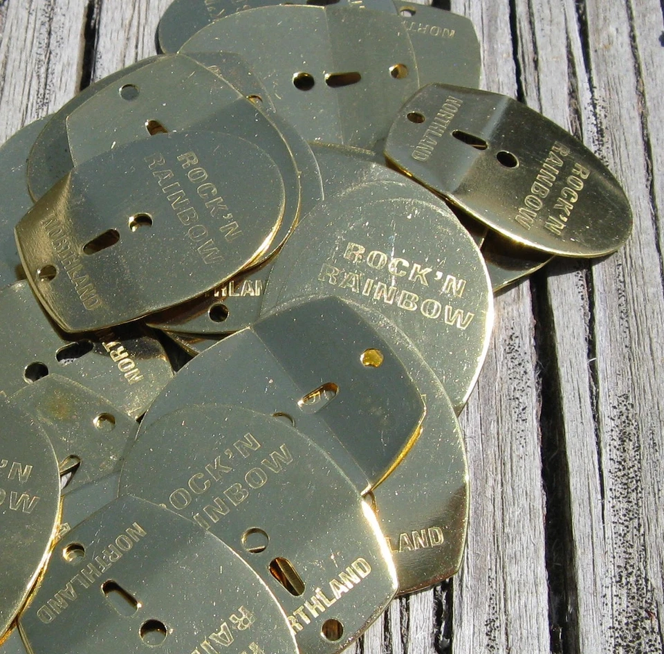 Northland Oro Brillante Oruga o Sanguijuela Arnés Coctelera Hoja Hágalo Usted Mismo Lote de 45 E2 Foto 3 de 4