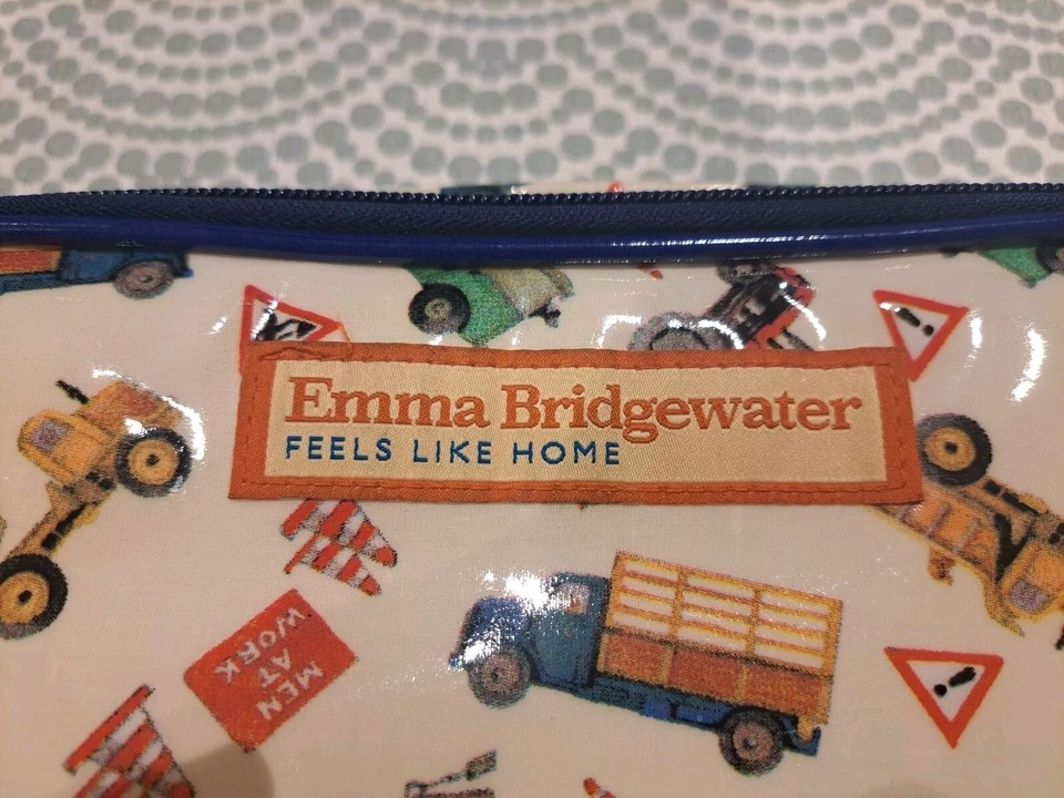 Emma Bridgewater Men at Work Pattern Lunch Bag Rectangular Kids