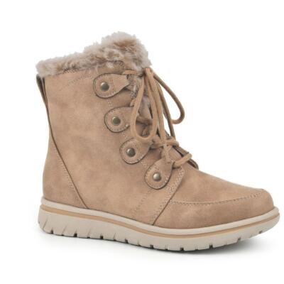Cliffs by White Mountain Womens Holly Faux Leather Ankle Boots Shoes BHFO 6917