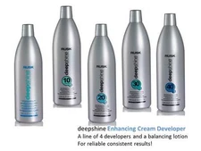 Rusk DeepShine Cream Developer 10 20 30 40 Volume 16 oz