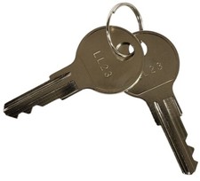 2 NEW KEYS LL23 KEY, keys for Hudson locks