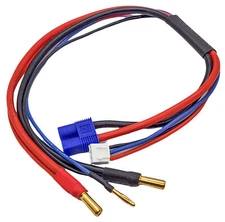 NEW NHX RC 4.0mm Bullet Male to EC3 Female 2S Balance Charge Lead Connector