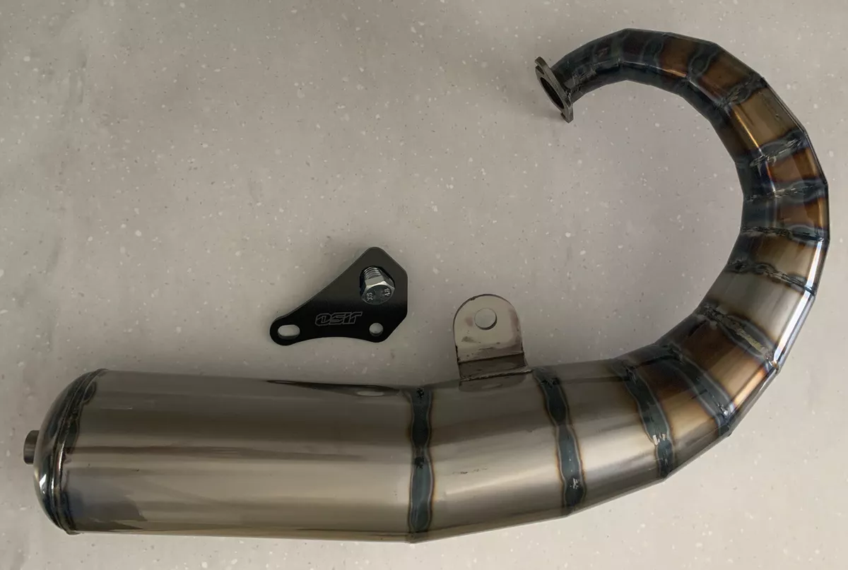 RACING PIPE HONDA DIO AF18 AF25 AF28 90CC 110C 125CC STAINLESS STEEL (USA SELLER
