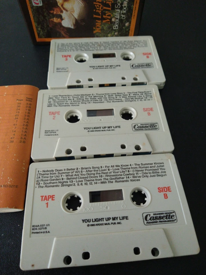 Набор кассет и чехол Readers Digest You Light Up My Life - Изображение 3 из 4