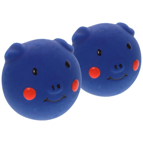2 Pcs Zahnreinigungsspielzeug Quietschende Spielsachen Für Hunde - Bild 3 von 12